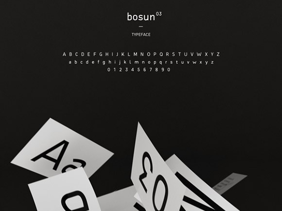 Bosun free font