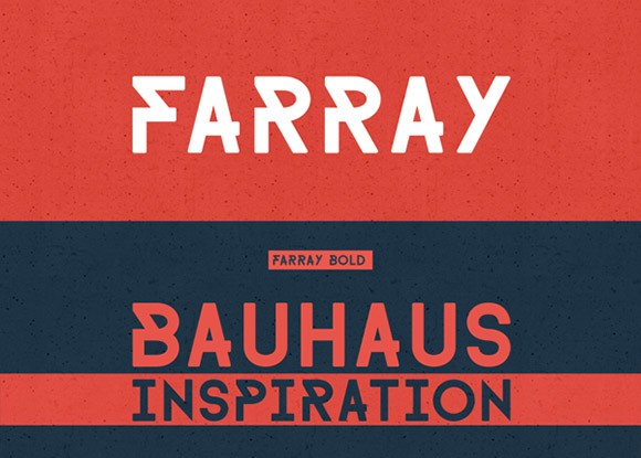 Farray free font