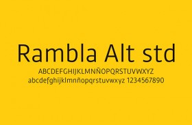 Rambla Alt STD free font