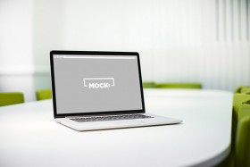 Business Macbook mockup