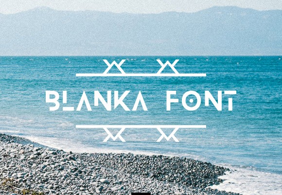 Blanka free font