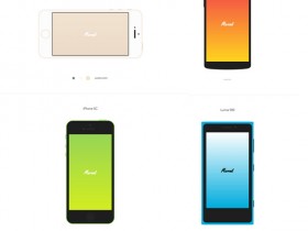 8 CSS devices mockups