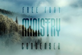 Ministry free font