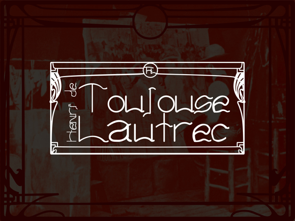 Toulouse Lautrec free font - Freebiesbug