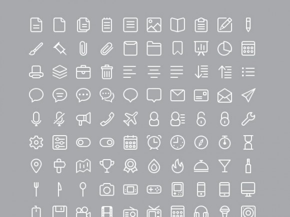 220 free PSD icons