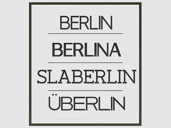 Berlin - Free typeface