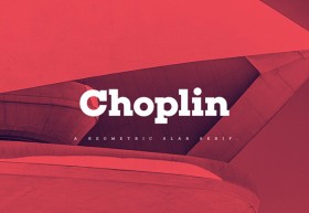Choplin free font