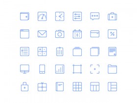 Sunday icons - 30 free AI icons