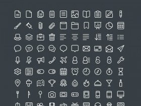 440 free icons - PSD + EPS + Sketch