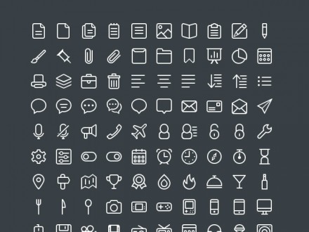 440 free icons - PSD + EPS + Sketch - Freebiesbug