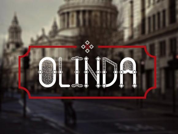Olinda free font