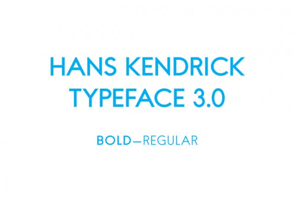 Hans Kendrick Regular free font