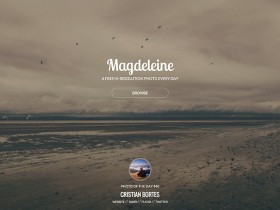 Free hi-res photos on Magdeleine