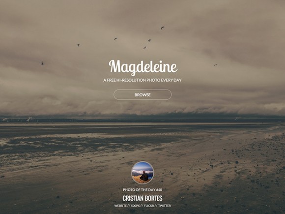 Free hi-res photos on Magdeleine