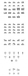 71 transportation icons PSD - Freebiesbug