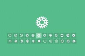 Tumblr-style cog loaders CSS