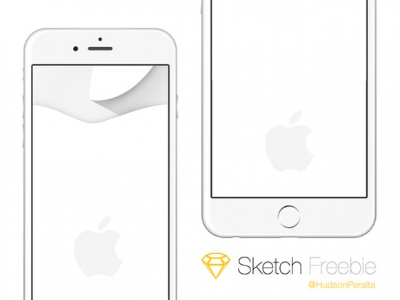 iPhone 8 Screen Sketch Mockup  Mockup Love