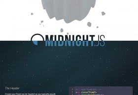 Midnight.js - jQuery plugin to switch headers