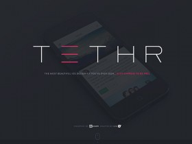 TETHR - iOS design kit