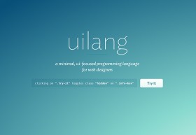 uilang - User interface components