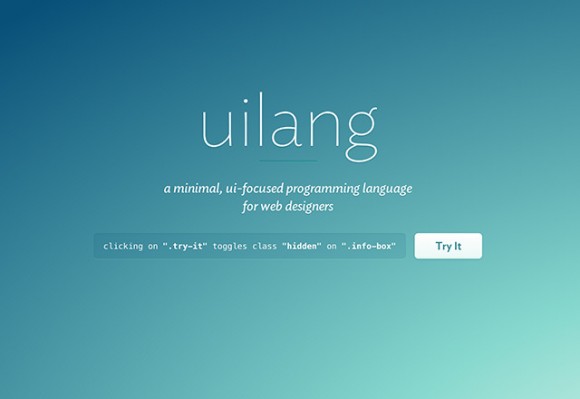 uilang - User interface components