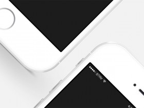 White iPhone 6 mockup