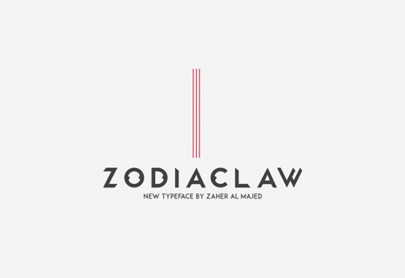 Zodiaclaw free font