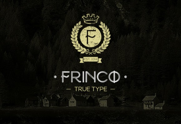 Frinco free font