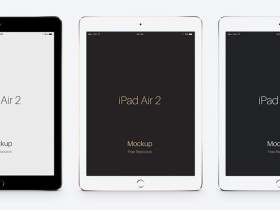 iPad Air 2 - PSD mockups