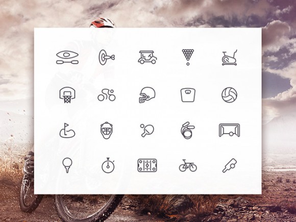 Sporties icon set