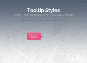 Tooltip styles collection - CSS + SVG
