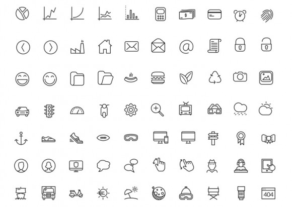 70 free PSD icons by iconsmind
