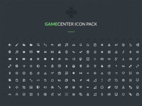 Gamecenter - PSD icon pack
