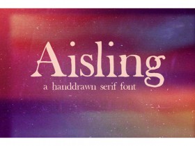 Aisling Serif free font