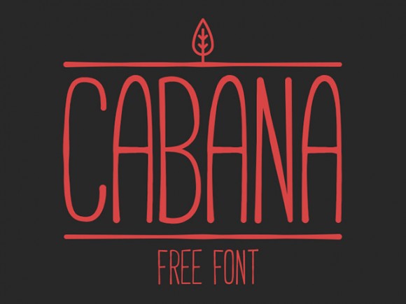 Cabana free font