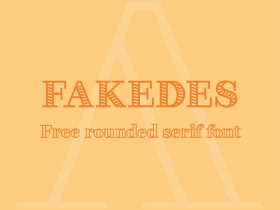 Fakedess free font