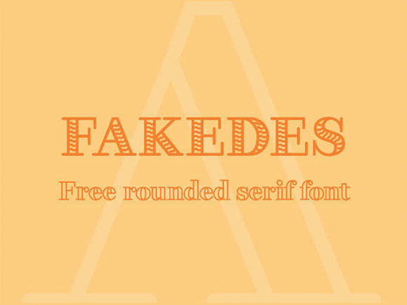 Fakedess free font