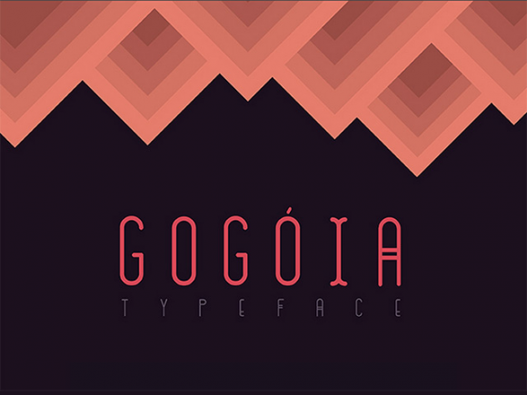 Gogóia free font