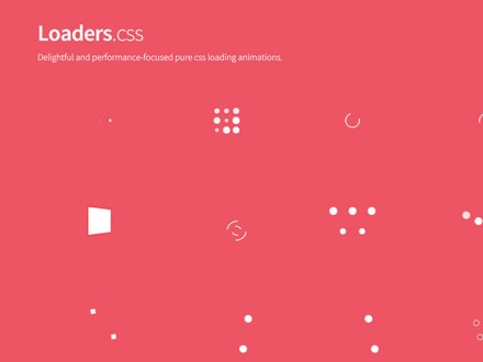 Loaders.css - Loaders collection - Freebiesbug