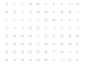 Minimalistic Icons