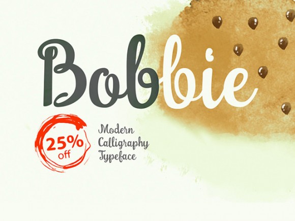 Bobbie free font