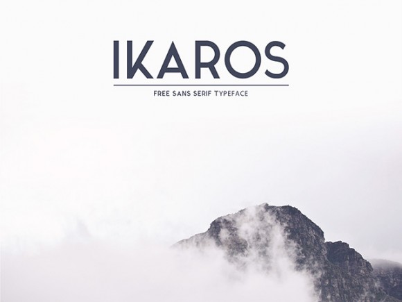 Ikaros free font
