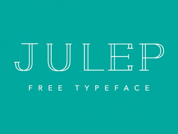 Julep free font - Vector files