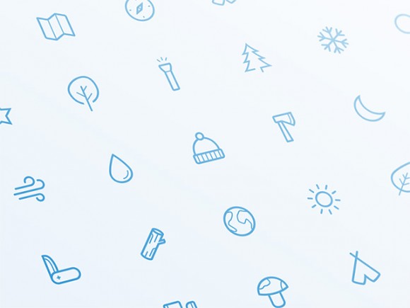 21 outdoor Sketch icons