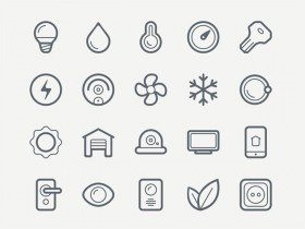 40 smart house icons