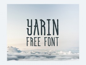 Yarin free font