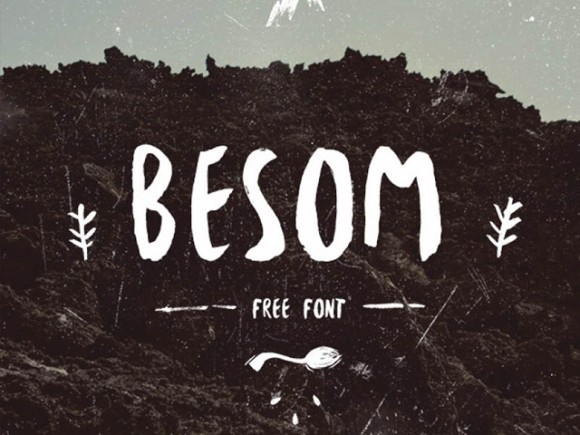 Besom free font