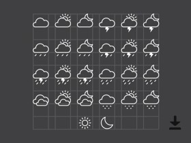 26 free weather icons