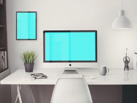 iMac 5K Retina mockup