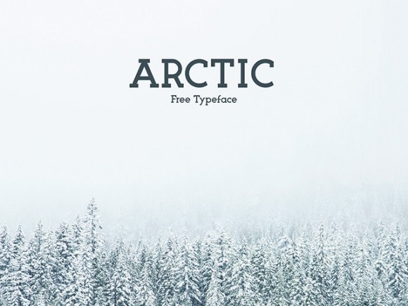 Arctic free font